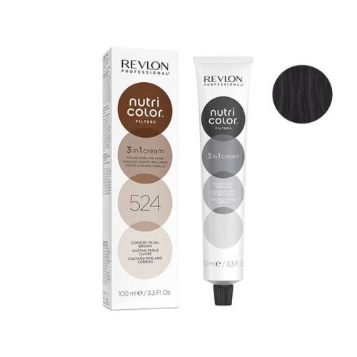 Nuantator de culoare - Revlon Professional Nutri Color Filters nuanta 524 Maro Coppery Pear Brown - 100 ml