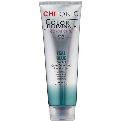 Balsam Nuantator Verde Albastrui- CHI Farouk Ionic Color Illuminate Conditioner Teal Blue - 251 ml