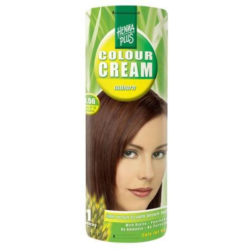 Crema nuantatoare - 456 - Colour Cream Auburn - Hennaplus - 60 ml