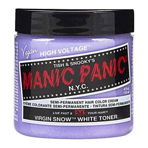 Vopsea Direct Semipermanenta - Manic Panic Classic - nuanta Virgin Snow 118 ml