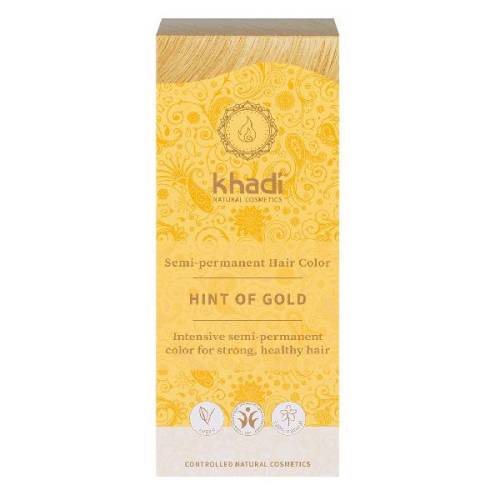 Vopsea de Par Henna pentru Golden Blond Khadi - 100 g