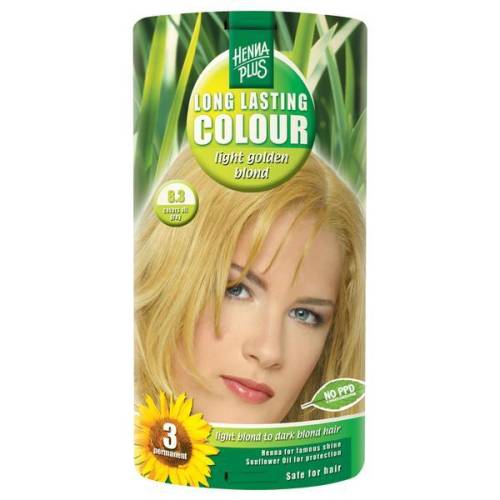 Vopsea par - Long Lasting Colour - 83 Light Golden Blond - Hennaplus