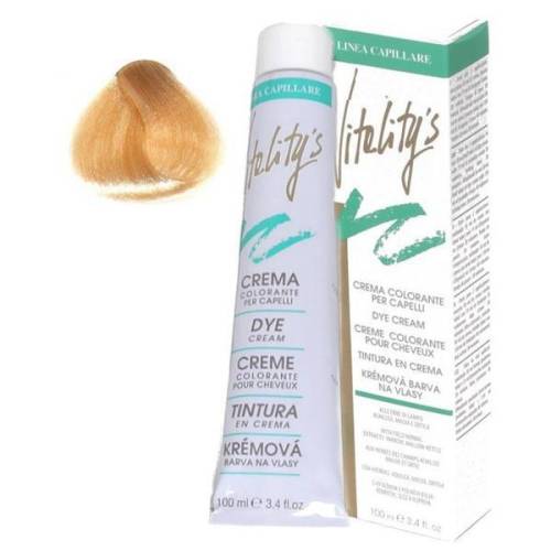 Crema Coloranta Permanenta - Vitality&#039;s Linea Capillare Dye Cream - nuanta 100 Natural Ultrablond - 100ml