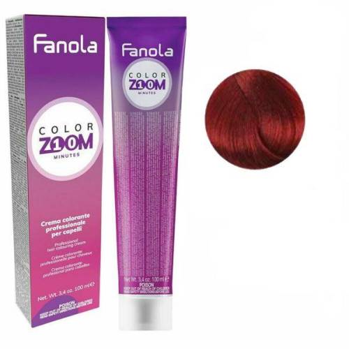 Vopsea Crema Permanenta - Fanola Color Zoom 10 Minutes - nuanta 766 Blond Intense Red - 100 ml