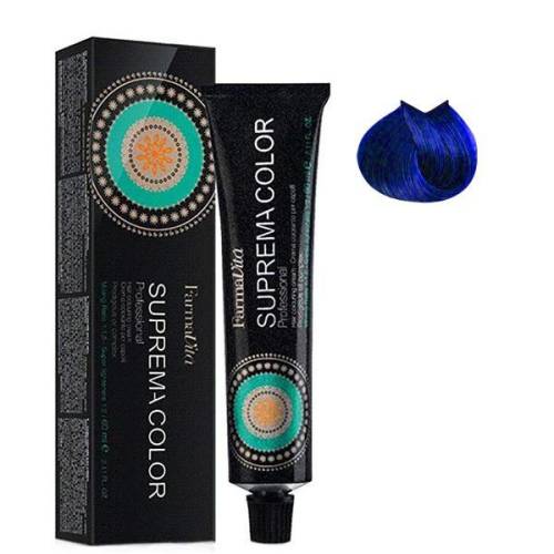 Vopsea Permanenta - FarmaVita Suprema Color Professional - Nuanta Blue - 60 ml