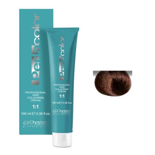 Vopsea Permanenta - Oyster Cosmetics Perlacolor Professional Hair Coloring Cream nuanta 7/3 Biondo Dorato