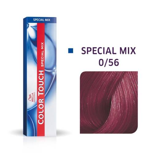 Wella Professionals Vopsea de par demipermanenta Color Touch Special Mix 0/56 mahon 60ml